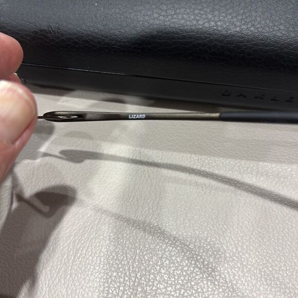 Oakley Lizard OX5113-0254 Pewter Brown Half Rim Eyeglasses Frames 54-18 135 - Picture 3 of 6